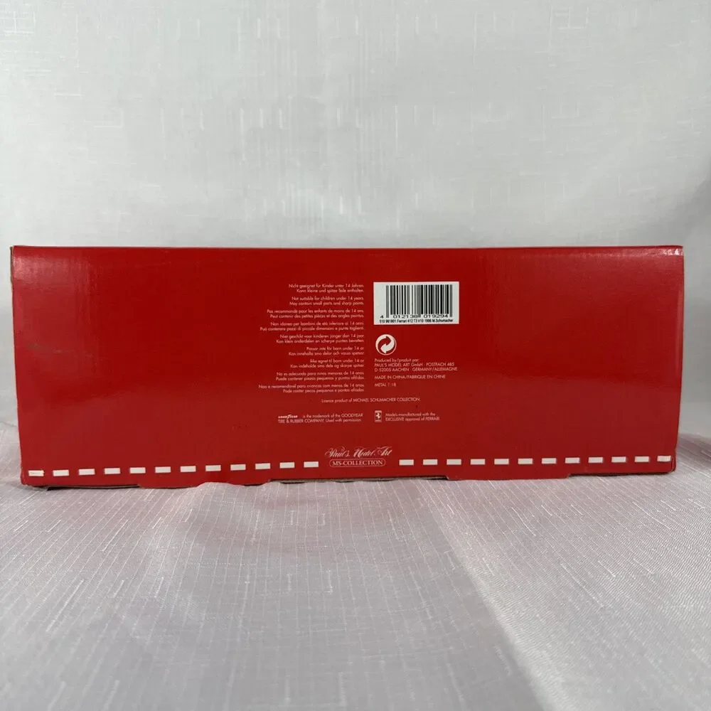 Paul's Model Art 1:18 1996 Ferrari F310 Michael Schumacher Collection #1
